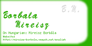 borbala mireisz business card